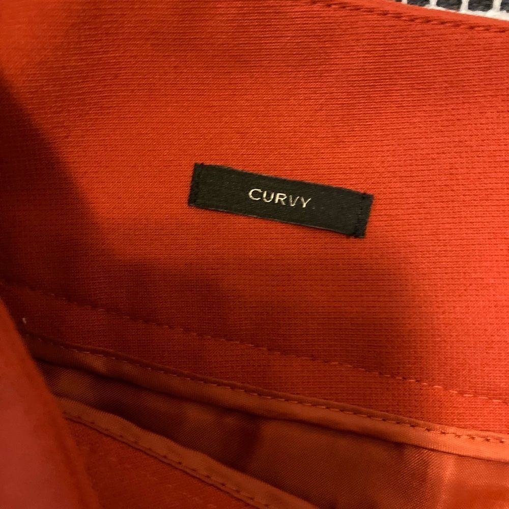 Talbots  orange ankle pants - Picture 7 of 8